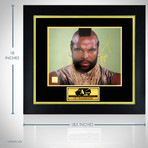 A-Team // Hand-Signed Photo // Custom Frame