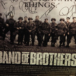 Band Of Brothers // Cast Hand-Signed Poster // Custom Frame