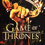 Game Of Thrones // Cast Hand-Signed Poster // Custom Frame 2