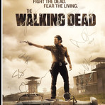 Walking Dead // Cast Hand-Signed Poster // Custom Frame 2