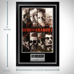 Sons Of Anarchy // Cast Hand-Signed Poster // Custom Frame 1