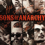 Sons Of Anarchy // Cast Hand-Signed Poster // Custom Frame 1