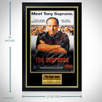 Sopranos // Cast Hand-Signed Poster // Custom Frame 1
