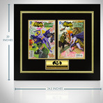 Batman + Green Hornet // Signed Comic Book // Custom Frame