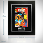 Star Trek // Signed Comic Book // Custom Frame