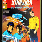 Star Trek // Signed Comic Book // Custom Frame
