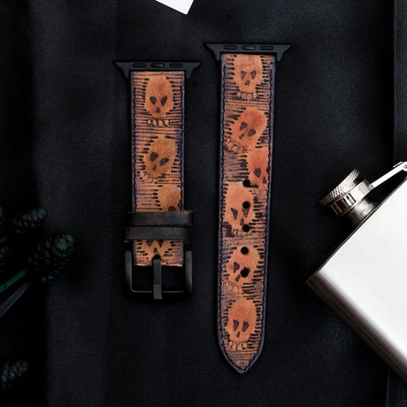 The Skull Apple Watch Band
