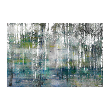Sunspotted Trunks Painting Print // Canvas (18"W x 12"H x 1.5"D)