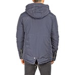 Hooded Jacket // Navy (L)