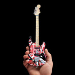 Officially Licenced EVH Set of 3 Eddie Van Halen Mini Guitar Replica Collectibles