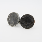 Buffalo Nickel Cuff Links