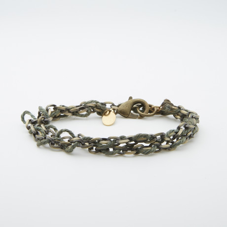 Army Twine Wrap Bracelet (8")