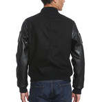 Charcoal MO Varsity Jacket // Charcoal (M)