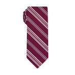 Woven Stripe // Wine