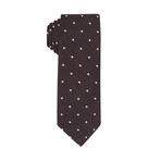 Wool Grenadine Dot // Brown