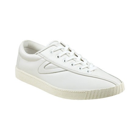 Nylite2Plus Leather Court Sneakers // White (US: 7)