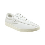 Nylite2Plus Leather Court Sneakers // White (US: 9)