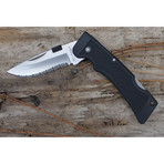 Black Kat // Drop-Point Serrated Kraton