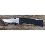 Black Kat // Drop-Point Serrated Kraton
