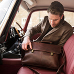 Adlington Satchel // Brown