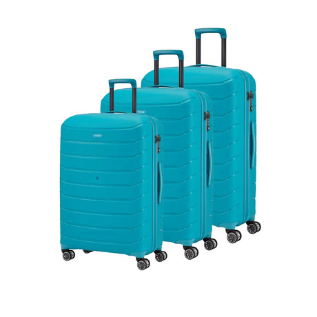 Titan Limit Hard Luggage Set // Aqua