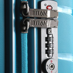 Titan Limit Hard Luggage Set // Aqua