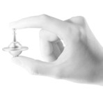 Cussac Spinning Top (UFO Silver)