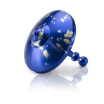 Roswell Spinning Top (Blue + Silver)