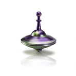 Roswell Spinning Top (Blue + Silver)