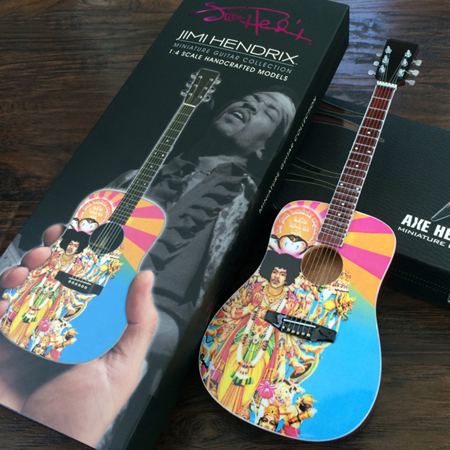 Jimi Hendrix Mini Guitar + Bonus Strat // Set of 3 - AXE ...