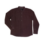 Marsh L/S Flannel // Wine (S)