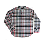 Wintrop Flannel // Black + Red (S)