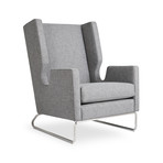 Danforth Chair (Urban Tweed Ink)