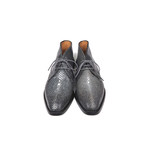 Genuine Stingray Goodyear Welted Chukka Boots // Gray (Euro: 38)