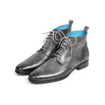 Wingtip Ankle Boots // Gray (Euro: 45)