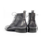 Wingtip Ankle Boots // Gray (Euro: 39)