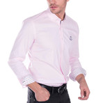 Bent Grass Shirt // Pink (S)