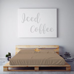 Moisture-Wicking 1500-Thread-Count-Soft Sheet Set // Iced Coffee (Full)