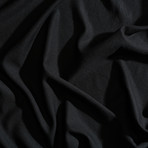 Moisture-Wicking 1500-Thread-Count-Soft Sheet Set // Jet Black (Full)