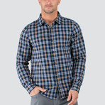 Long Button-Up // Navy (S)