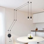 EXPRESSION Series // Wall + Ceiling LED Fixture // Plug-In