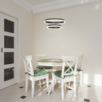 TANIA Series // WiFi-Enabled Color-Changing LED Chandelier + Remote Control // 24"