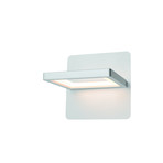 Atria // 6" Rotative LED Square Wall Sconce (Silver)