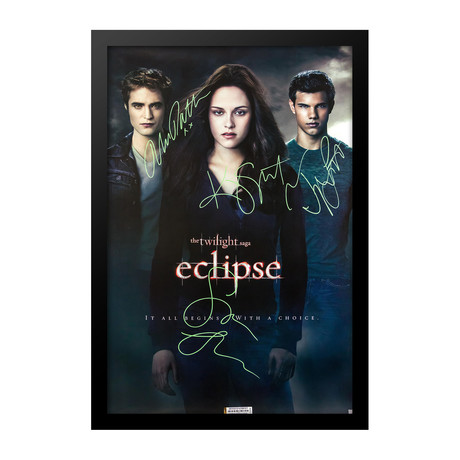 Signed Movie Poster // Twilight