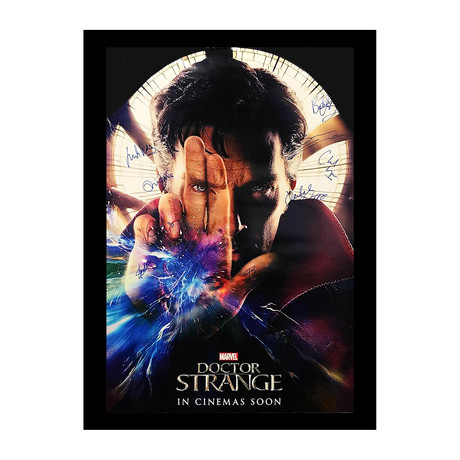 Signed Movie Poster // Doctor Strange