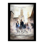 Signed Movie Poster // Fantastic Beasts and Where to Find Them