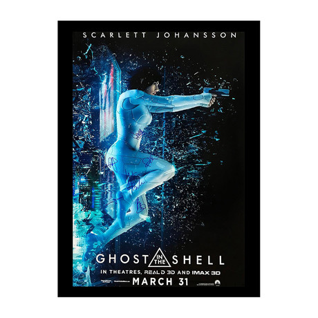 Signed Movie Poster // Ghost in the Shell II