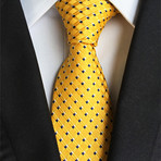 Ben Silk Tie // Yellow + Black