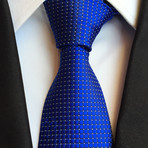 Barton Silk Tie // Blue