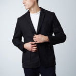 Slim Fit Wool Blazer // Black (S)